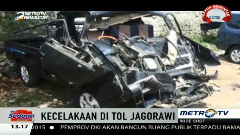 Dalam Sehari, Dua Kecelakaan Terjadi di Tol Jagorawi