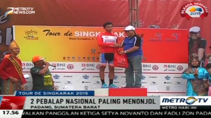 Dua Pembalap Indonesia Jadi yang Paling Menonjol di Tour De Singkarak 2015