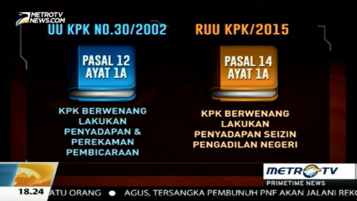 Ini Draf Revisi UU KPK yang Dinilai Melemahkan
