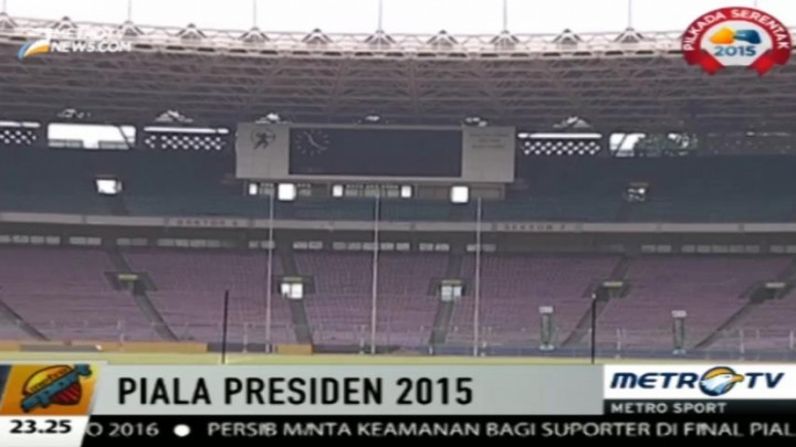 Persib Harap Final Piala Presiden Diselenggarakan di Tempat Netral 