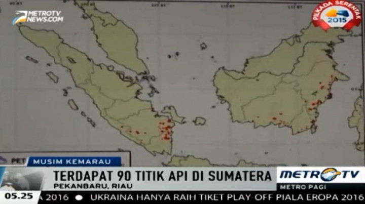 BMKG Pekanbaru Prediksi Musim Kemarau akan Berlangsung Lebih Lama