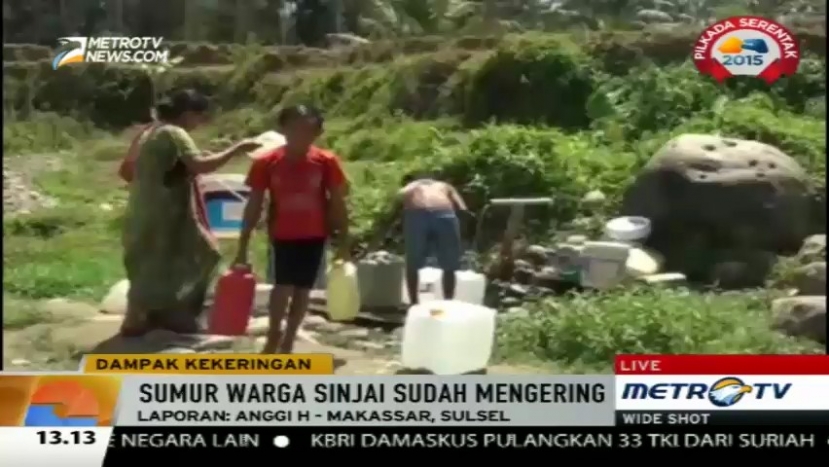 Sedikitnya 74 Desa di Sinjai Alami Krisis Air Bersih