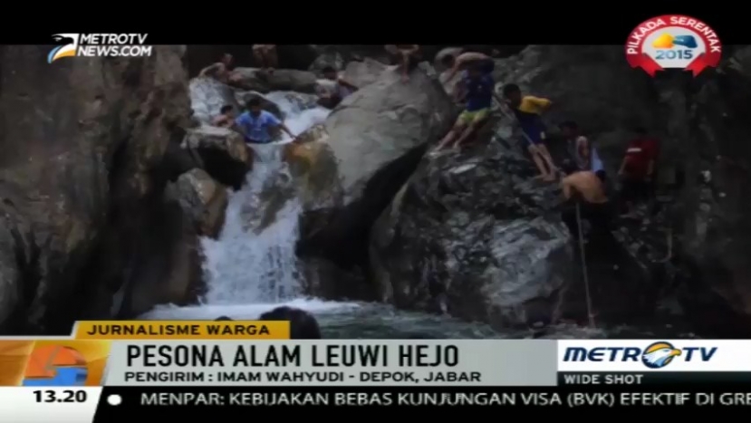 Nikmati Pesona Alam Leuwi Hejo Bogor