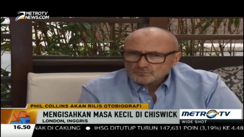 Phil Collins akan Rilis Autobiografi Tahun Depan