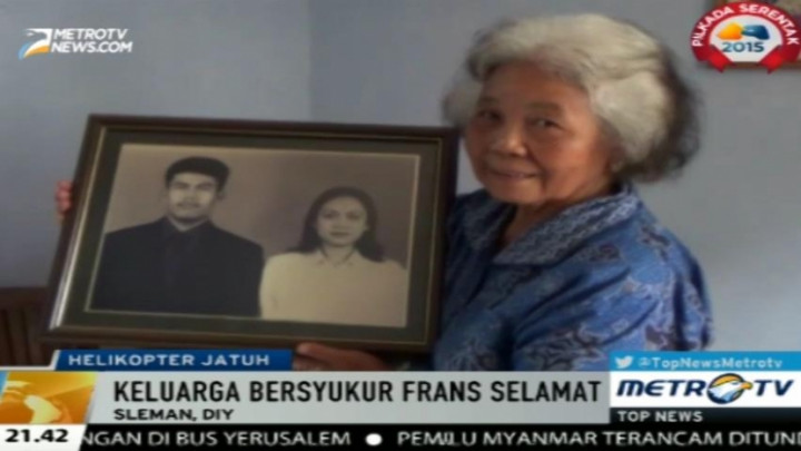 Keluarga Bersyukur Frans Ditemukan Selamat