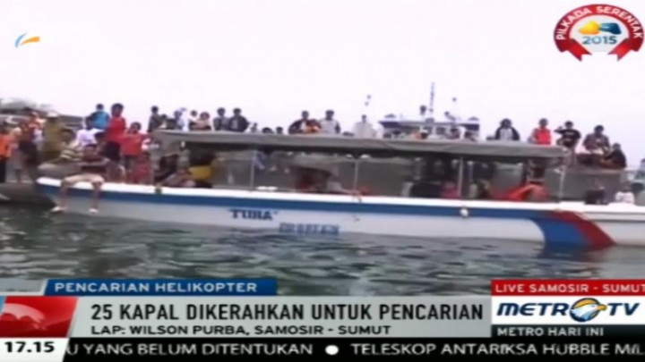  Bantu Cari Helikopter Hilang, Masyarakat Pinjamkan Kapal