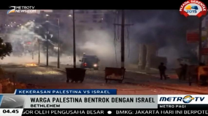 Bentrok Warga Palestina dengan Tentara Israel, Satu Warga Palestina Tewas