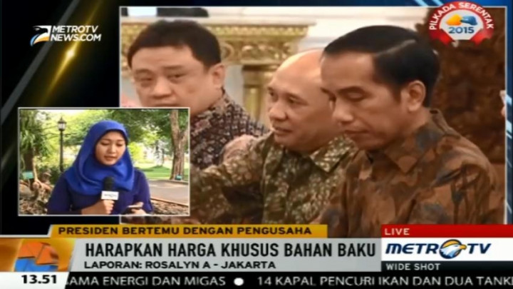 Jelang Rilis Paket Kebijakan Jilid IV, Jokowi Adakan Pertemuan dengan Pengusaha 