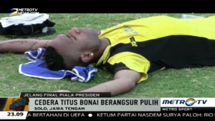 Titus Bonai Berpeluang Tampil di Final Piala Presiden