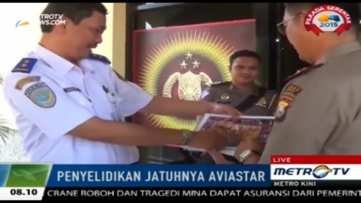 Dalami Kecelakaan Aviastar, Polda Sulsel Berikan Dokumentasi Tambahan Pada KNKT
