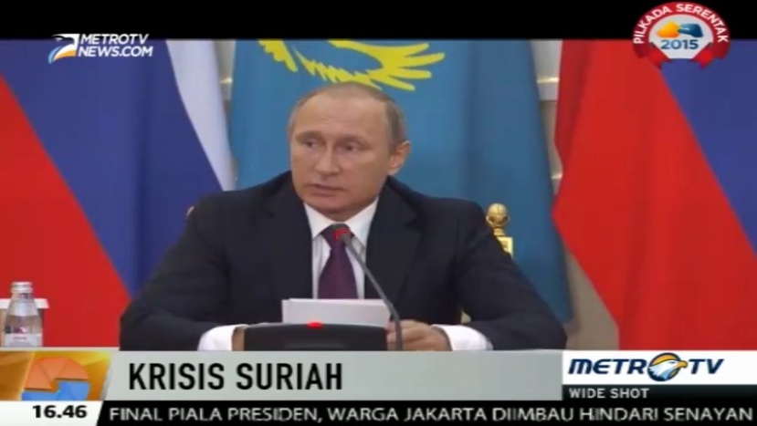 Putin Kecewa Amerika Tolak Tawaran Bahas Suriah