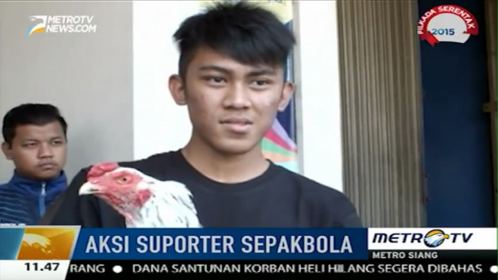Bobotoh Jual Ayam Peliharaan Demi Nonton Langsung Piala Presiden 2015