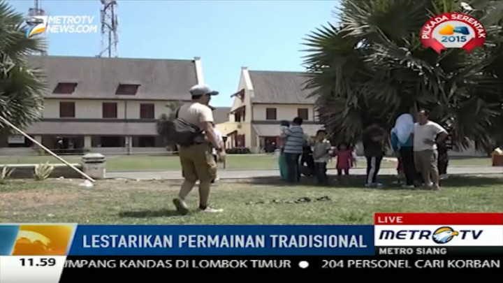 Melihat Serunya Festival Permainan Tradisional di Makassar