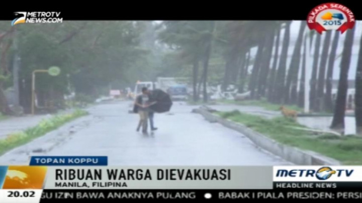 Topan Koppu Hantam Filipina