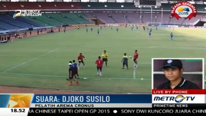 Pelatih Arema Berharap Pemerintah dan PSSI Bergandengan