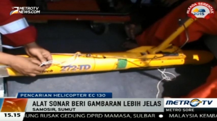 Alat Sonar Diturunkan untuk Cari Helikopter EC-130  