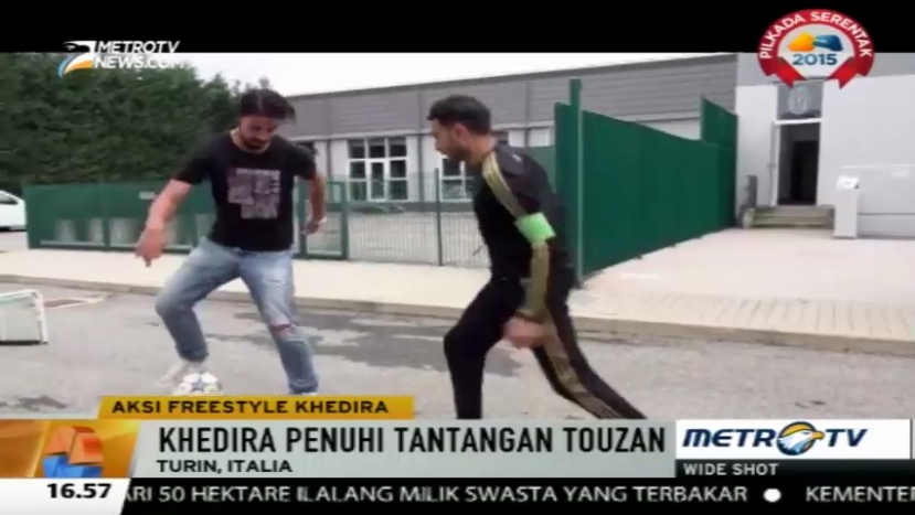 Khedira Penuhi Tantangan Duel dari <i>Freestyler</i> Belanda