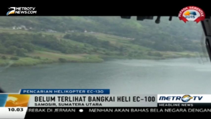 Pencarian Helikopter EC-130 Diperluas ke Wilayah Parapat