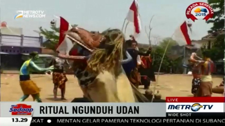 Warga Pati Lakukan Ritual Ngunduh Udan untuk Meminta Hujan