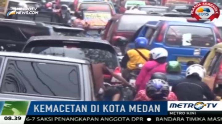 Kemacetan Kota Medan Sudah Sangat Akut