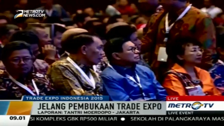 Trade Expo Indonesia 2015 Datangkan Lebih dari 14 Ribu <i>Buyers</i> 