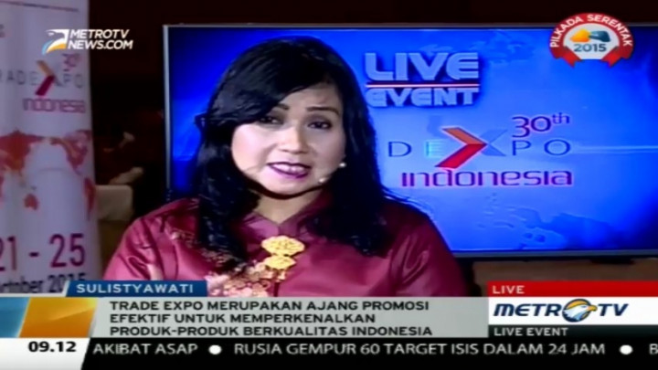 Trade Expo Dinilai Efektif Promosikan Produk Indonesia 