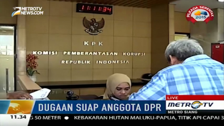 KPK Benarkan Ada Anggota DPR Komisi VII Terjaring OTT 
