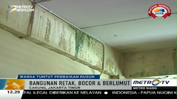 Banyak Kerusakan, Rusunawa Komarudin Butuh Perbaikan