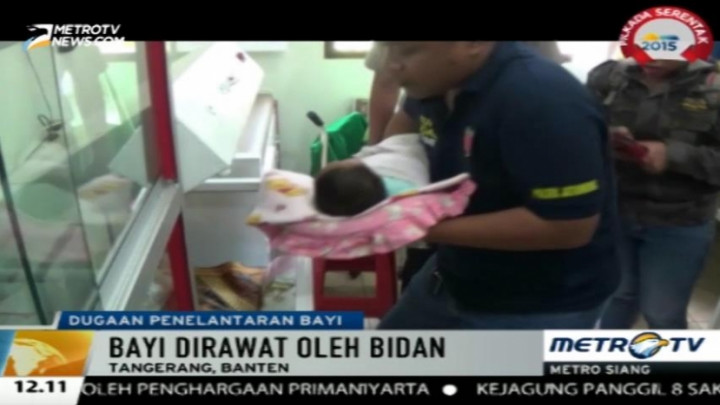 Warga Tangerang Dihebohkan dengan Penemuan Bayi Laki-laki