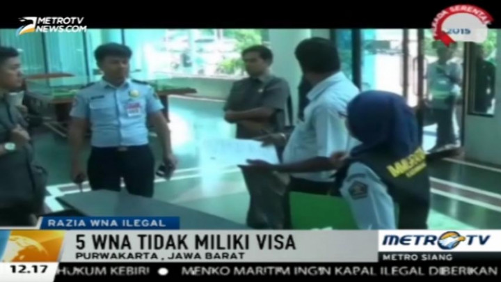 Puluhan Pekerja Asing Diamankan Petugas