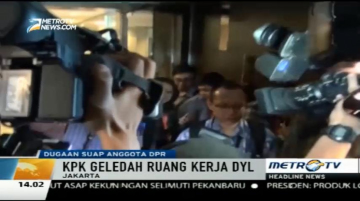 KPK Sita Sejumlah Dokumen dari Ruang Kerja DYL 