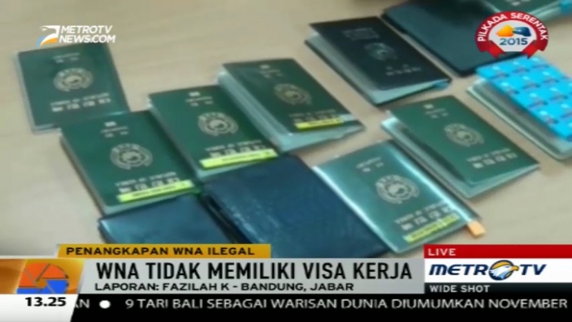 Gunakan Visa Wisata, Puluhan Tenaga Kerja Asing Ditangkap