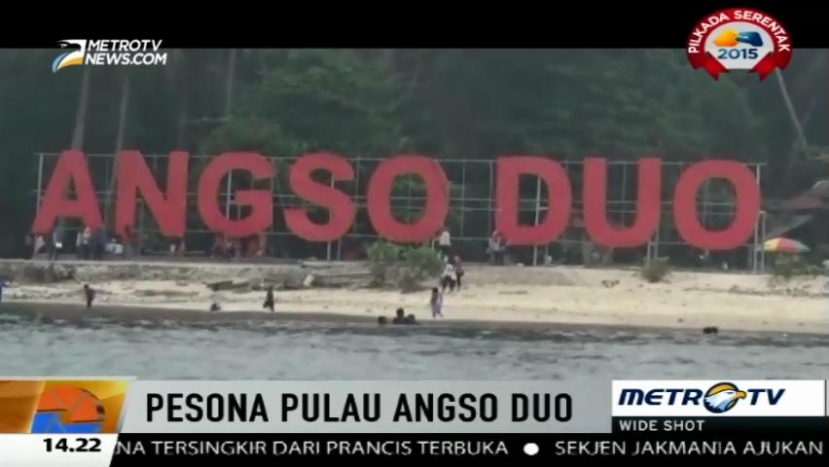 Melihat Keindahan Pulau Angso Duo di Pariaman