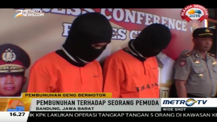 Dua Pelaku Pembunuhan Anggota Geng Motor di Cimahi Ditangkap