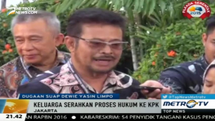 Keluarga Bantah Terlibat dalam Kasus yang Menjerat Dewi Yasin Limpo
