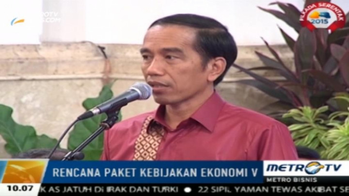 Pemerintah akan Rilis Paket Kebijakan Ekonomi Jilid V Hari Ini