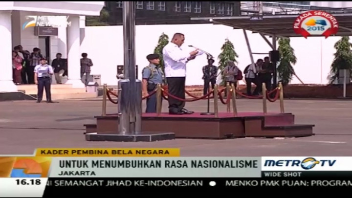 Kegiatan Pembentukan Kader Pembina Bela Negara Resmi Dibuka