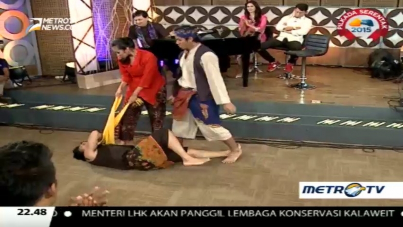 Mengintip Cuplikan Cerita Teater Betawi 'Jawara'