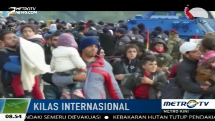 Lebih dari 12 Ribu Pengungsi Datang ke Brezice Slovenia