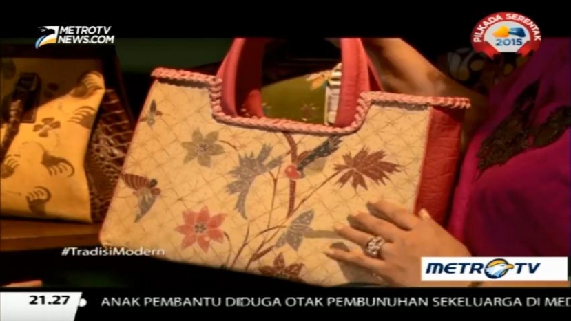 Kolaborasi Tradisi & Teknologi Ciptakan Barang Berkelas Dunia