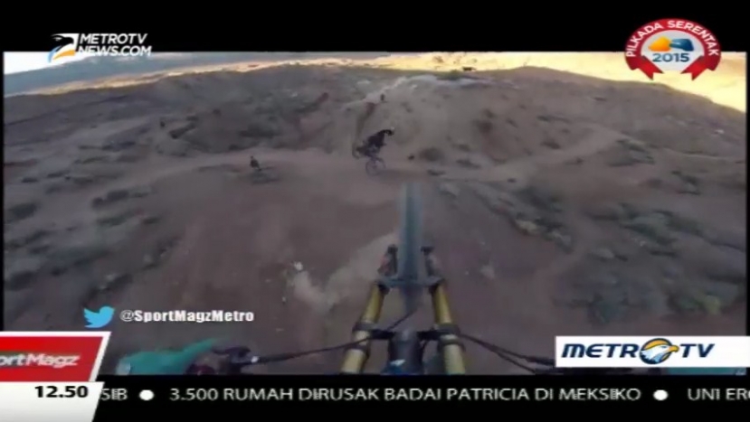Sam Raynolds Rebut Gelar Trik Terbaik di Ajang Red bull Rampage 2015 