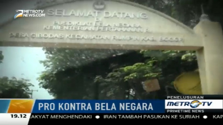 Fasilitas Pelatihan Bela Negara Telah Disiapkan