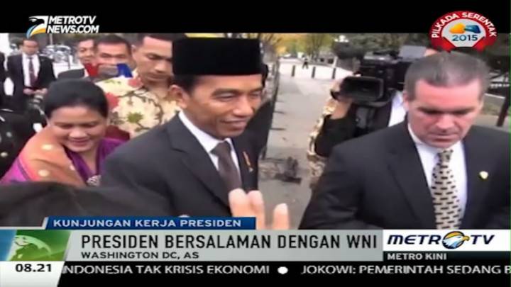  WNI di AS Antusias Sambut Kedatangan Jokowi