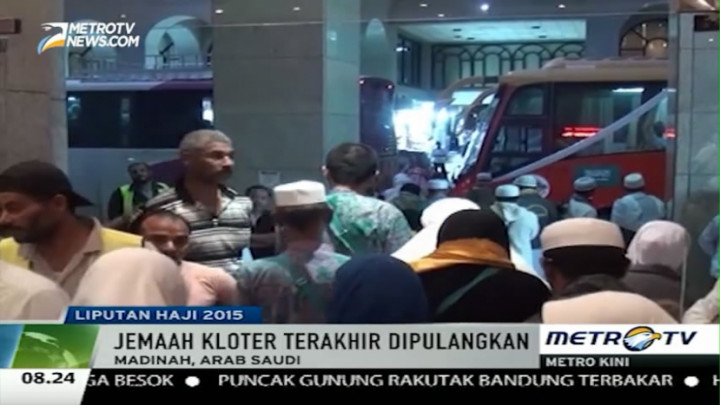 Jemaah Haji Kloter Terakhir Pulang ke Indonesia