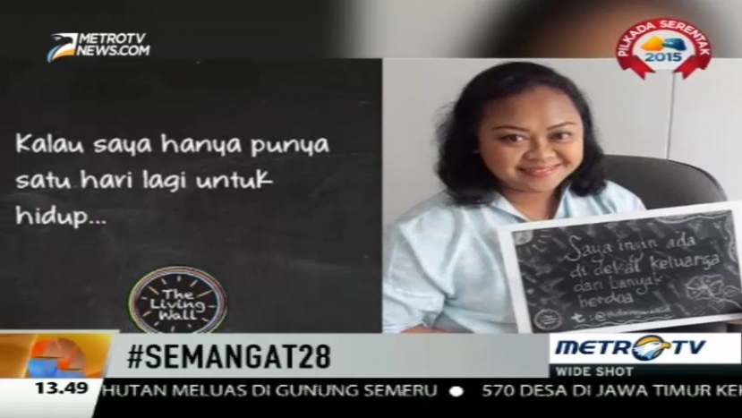 The Living Wall, Gerakan untuk Menginspirasi Kaum Muda