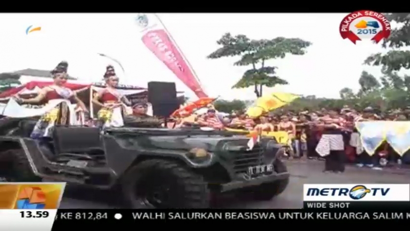 Kemeriahan Pekan Budaya dan Pariwisata Kediri 2015