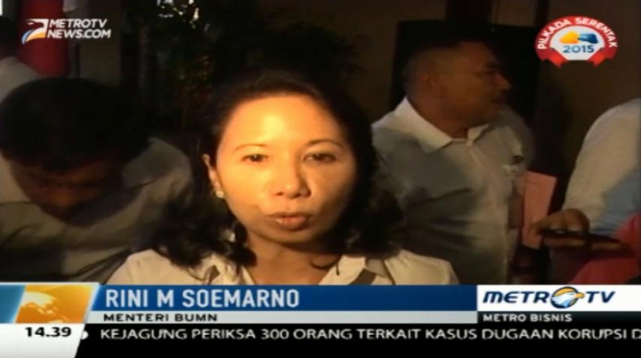 Menteri Rini Nilai Revaluasi Aset akan Untungkan BUMN