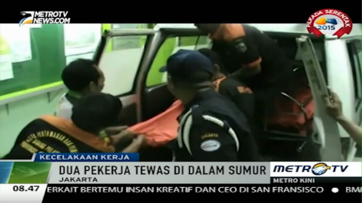 Hirup Gas Beracun, Dua Pekerja Tewas Saat Perbaiki Pompa Air