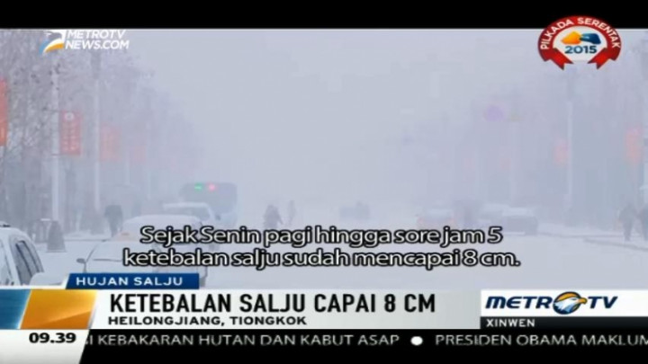 Hujan Salju Landa Heilongjiang-Tiongkok