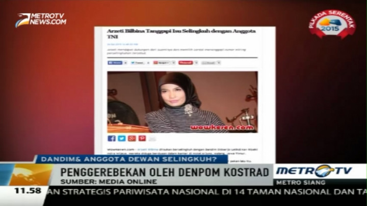 Arzeti Bilbina Bantah Isu Perselingkuhannya dengan Dandim Sidoarjo